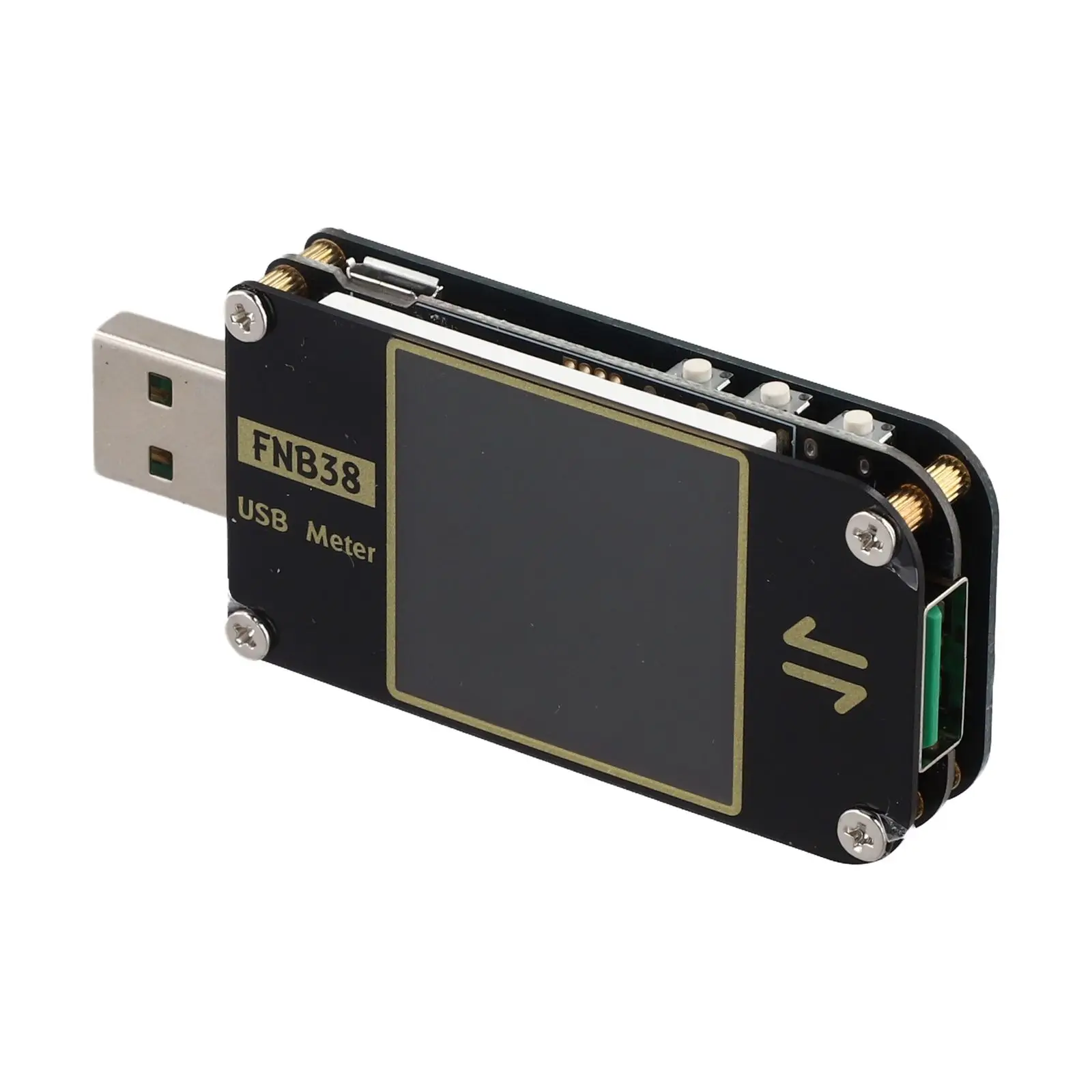 Портативный USB-измеритель тока и напряжения FNB38 для QC4 + PD3 0 2 0, обнаружение протокола быстрой зарядки с функцией хранения данных
Портативный USB-измеритель тока и напряжения FNB38 для QC4 + PD3 0 2 0, обнаружение протокола быстрой зарядки с функцией хранения данных