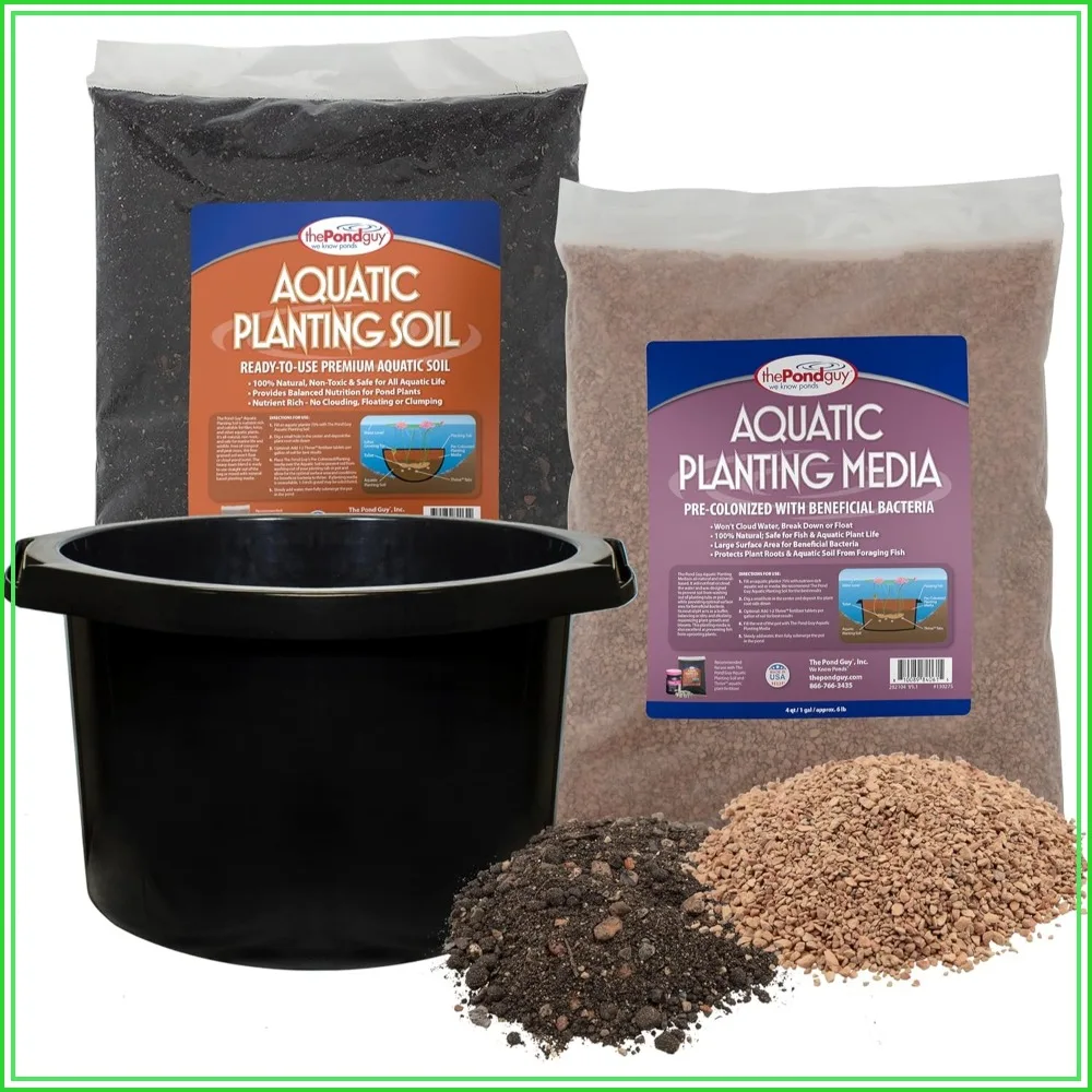 Complete Pond Plant Kit: Aquatic Soil & Media for Lily, Lotus & Bog Plants
Complete Pond Plant Kit: Aquatic Soil & Media for Lily, Lotus & Bog Plants