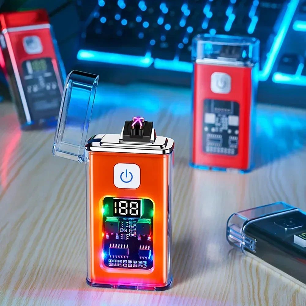 Fashionable USB Electronic Pulse Digital Display Induction Lighter Men Windproof Plasma Outdoor Camping Small Tool Accessories 
Fashionable USB Electronic Pulse Digital Display Induction Lighter Men Windproof Plasma Outdoor Camping Small Tool Accessories
