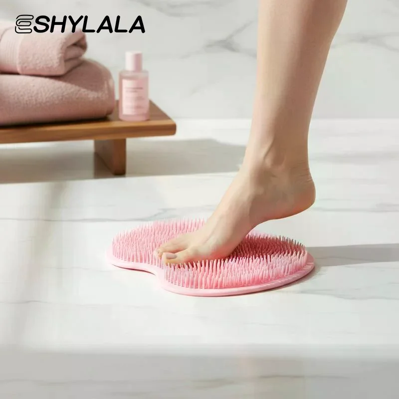 Shower Foot Scrubber Mat Non Slip Wall Mounted Back Washer Exfoliating Massage Pad for Home Bath Spa Relaxation
Shower Foot Scrubber Mat Non Slip Wall Mounted Back Washer Exfoliating Massage Pad for Home Bath Spa Relaxation