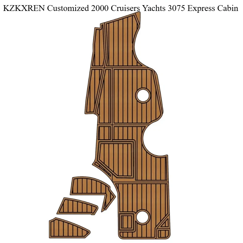 KZKXREN Customized 2000 Cruisers Yachts 3075 Express Cabin Marine Faux Teak Flooring Pad Self-adhesive Yacht Boat Flooring Pad
KZKXREN Customized 2000 Cruisers Yachts 3075 Express Cabin Marine Faux Teak Flooring Pad Self-adhesive Yacht Boat Flooring Pad