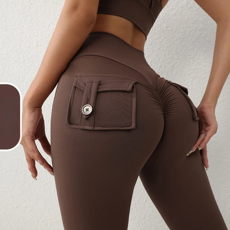 Women High Waist Butt Lift Yoga Leggings Gym Pilates Jogging Daily Streetwear Sports Tight Fitness Pants With Side Pockets
Women High Waist Butt Lift Yoga Leggings Gym Pilates Jogging Daily Streetwear Sports Tight Fitness Pants With Side Pockets