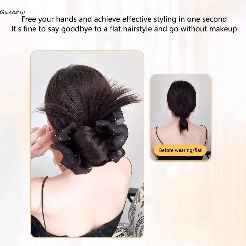 Synthetic Hair Bun Grab Clip Hair Chignon Claw Clip Hair Extension Ponytail Hairpiece for Women Styling Hair Accessories
Synthetic Hair Bun Grab Clip Hair Chignon Claw Clip Hair Extension Ponytail Hairpiece for Women Styling Hair Accessories