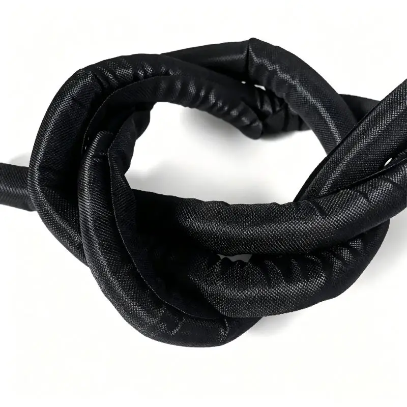 Self-Closing PET Braided Split Sleeve Flame Resistant Open Cable Wrap Insulating Tube for Cable Management
Self-Closing PET Braided Split Sleeve Flame Resistant Open Cable Wrap Insulating Tube for Cable Management