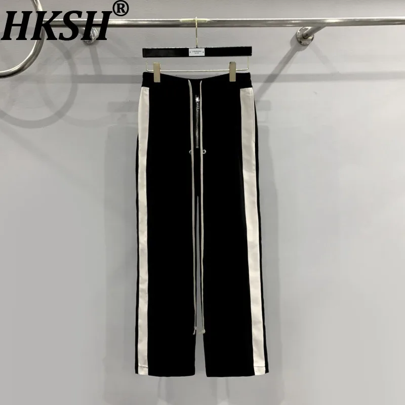 HKSH Women Casual Pants Drawstring Elastic Waisted Color Block Trend Streetwear Versatile Chic Bottoms New Spring Autumn HK21255
HKSH Women Casual Pants Drawstring Elastic Waisted Color Block Trend Streetwear Versatile Chic Bottoms New Spring Autumn HK21255
