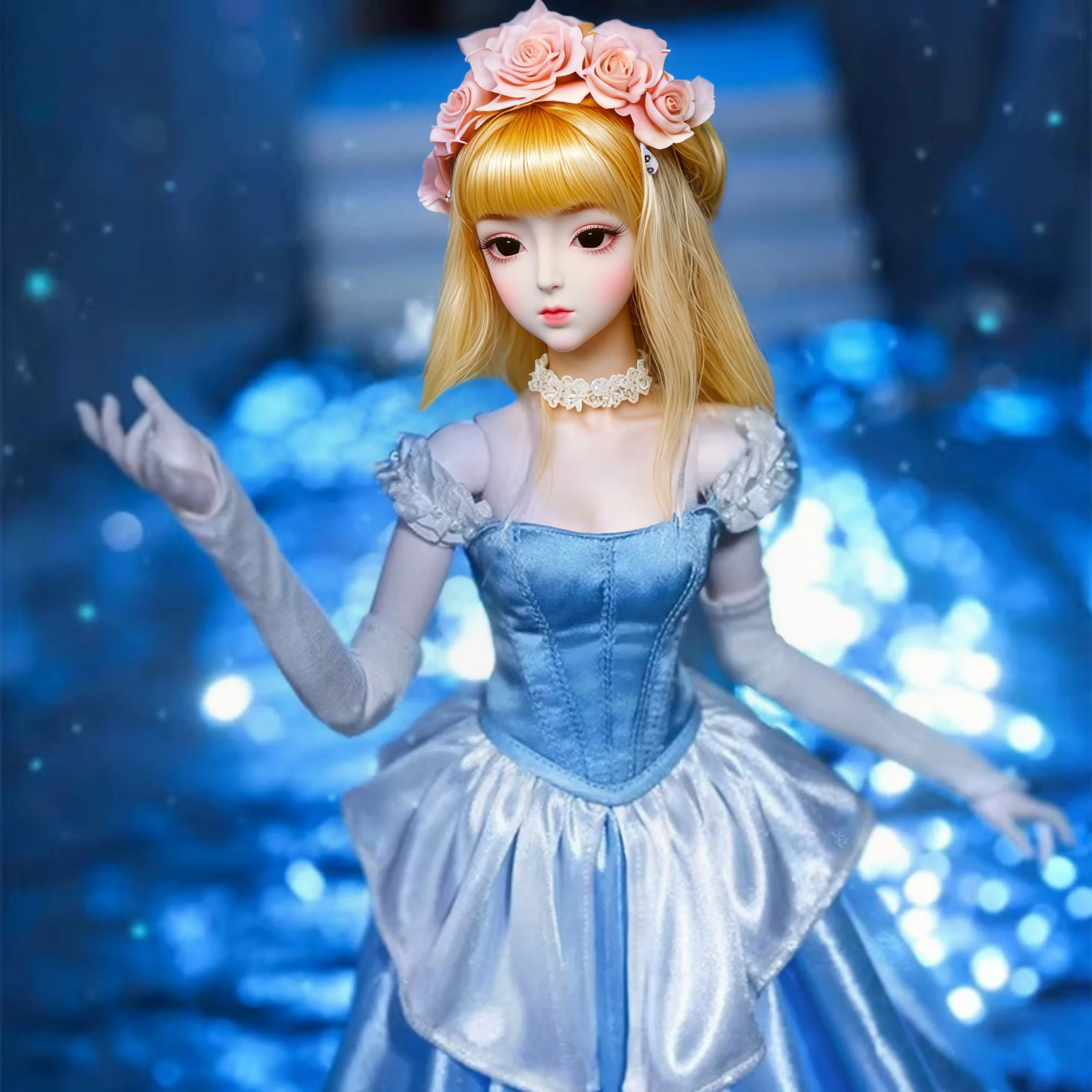 Dream Princess 1/3 scale doll, 62 cm ball-jointed doll complete set, with random clothing, shoes and headwear accessories, girl
Dream Princess 1/3 scale doll, 62 cm ball-jointed doll complete set, with random clothing, shoes and headwear accessories, girl
