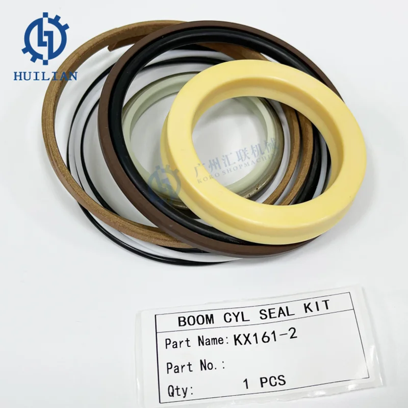 Hydraulic Cylinder Boom Arm Bucket Rubber KX161-2 Repair Seal Kit for Kubota Excavator Cyl
Hydraulic Cylinder Boom Arm Bucket Rubber KX161-2 Repair Seal Kit for Kubota Excavator Cyl