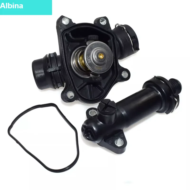 11717787870 11517805811 High Quality Engine Coolant Thermostat Housing Assembly Fit For BMW X3 X5 X6 E46 E60 E61 E64 E65 E66 E70
11717787870 11517805811 High Quality Engine Coolant Thermostat Housing Assembly Fit For BMW X3 X5 X6 E46 E60 E61 E64 E65 E66 E70