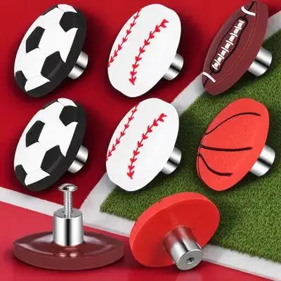 Набор из 8 ручек-шариков для шкафов и ящиков: баскетбол, футбол, бейсбол
Набор из 8 ручек-шариков для шкафов и ящиков: баскетбол, футбол, бейсбол