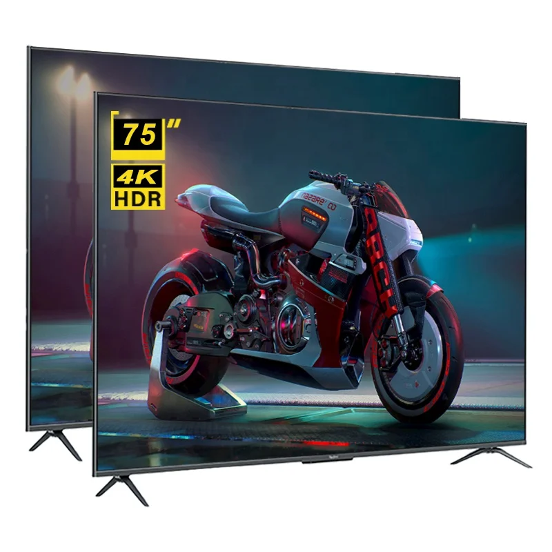 Advanced Customization STLF ZJW Factory Cheap 75 Inch Ultra-Thin Television 4k 75 85 Smart Wifi TV 4K UHD Flat Screen Televisi
Advanced Customization STLF ZJW Factory Cheap 75 Inch Ultra-Thin Television 4k 75 85 Smart Wifi TV 4K UHD Flat Screen Televisi