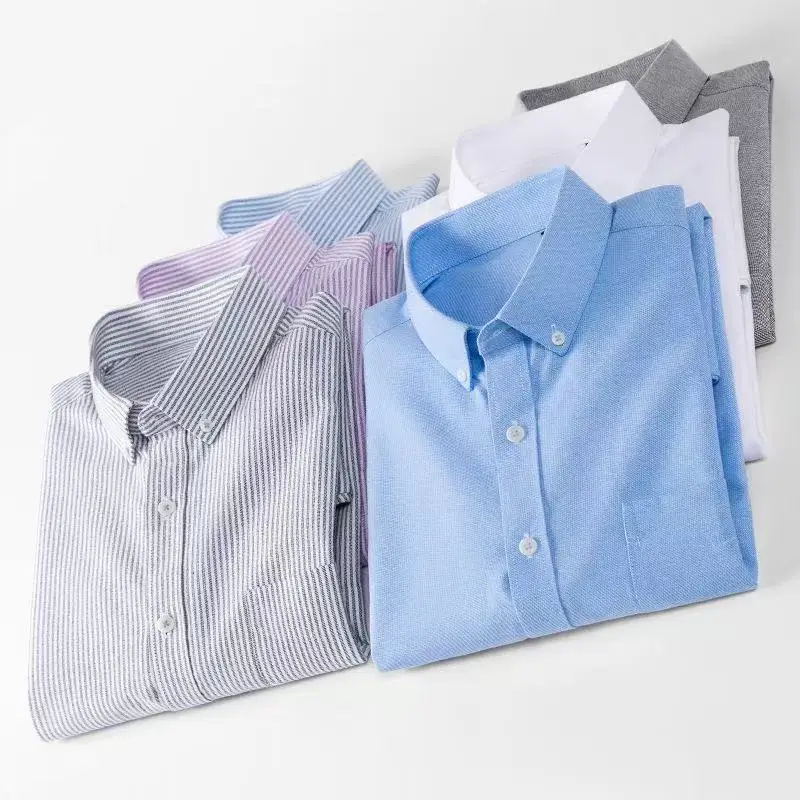 New in shirt long-sleeve shirts for men slim fit formal plian shirt single pocket office clothes soft cotton designer tops 5XL
New in shirt long-sleeve shirts for men slim fit formal plian shirt single pocket office clothes soft cotton designer tops 5XL