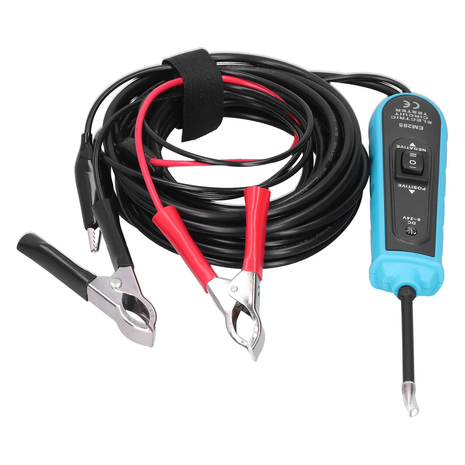 EM285 Car Electric Circuit Tester - 6-24V DC Overload Protection with Detachable Probe
EM285 Car Electric Circuit Tester - 6-24V DC Overload Protection with Detachable Probe