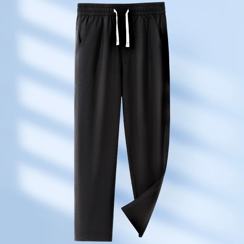 Спортивные брюки из хлопка и льна, черные мужские брюки, повседневные 4XL, однотонная дышащая уличная одежда, свободные прямые легкие брюки на шнурке
Спортивные брюки из хлопка и льна, черные мужские брюки, повседневные 4XL, однотонная дышащая уличная одежда, свободные прямые легкие брюки на шнурке
