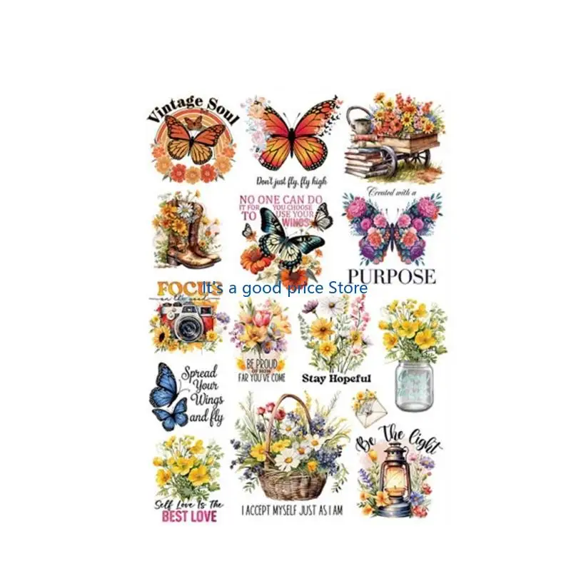 Butterfly Rub Ons Stickers Classical Flower Plant Junk Journal Transfer Sticker
Butterfly Rub Ons Stickers Classical Flower Plant Junk Journal Transfer Sticker