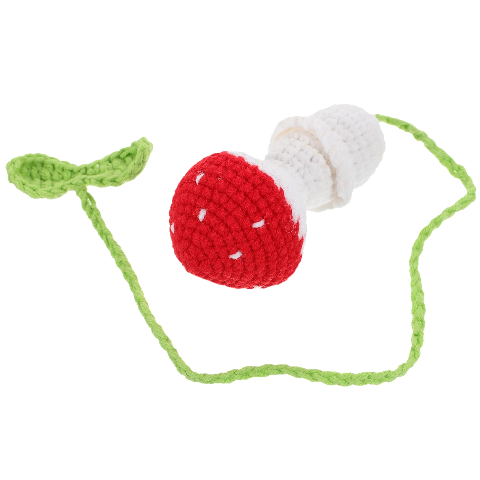 Mushroom Car naments Woven Decoration Rearview Mirror Hanging Crochet Pendant Lightweight Portable Sturdy Structure Unique
Mushroom Car naments Woven Decoration Rearview Mirror Hanging Crochet Pendant Lightweight Portable Sturdy Structure Unique