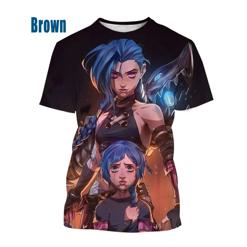 Hot Sale Arcane League Jinx T-shirts 3D Print Men/Women Adult Anime T-shirt Fashion Harajuku Cartoon Tees Kids Y2k Tops Clothing
Hot Sale Arcane League Jinx T-shirts 3D Print Men/Women Adult Anime T-shirt Fashion Harajuku Cartoon Tees Kids Y2k Tops Clothing