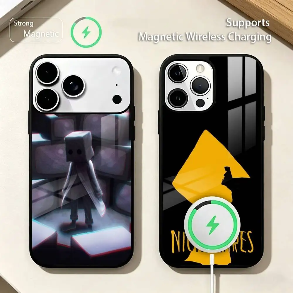 L-Little Game N-Nightmares Phone Case For iPhone17,16,15,14,13,12,11 Plus,Pro Compatible with magnetic wireless charging
L-Little Game N-Nightmares Phone Case For iPhone17,16,15,14,13,12,11 Plus,Pro Compatible with magnetic wireless charging