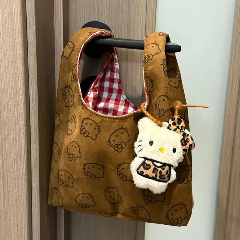 Sanrio Hello Kitty Handbag Kt Cat Luxury Women Suede Bag Mini Commuting Bag Handbag Kawaii Single Shoulder Bag Tote Handbag
Sanrio Hello Kitty Handbag Kt Cat Luxury Women Suede Bag Mini Commuting Bag Handbag Kawaii Single Shoulder Bag Tote Handbag