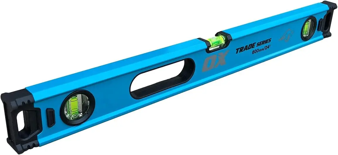 3-Foot Box Beam Level, 36 Inch with Magnified Vials, Shock Absorbing End Caps, Soft Grip Handle
3-Foot Box Beam Level, 36 Inch with Magnified Vials, Shock Absorbing End Caps, Soft Grip Handle