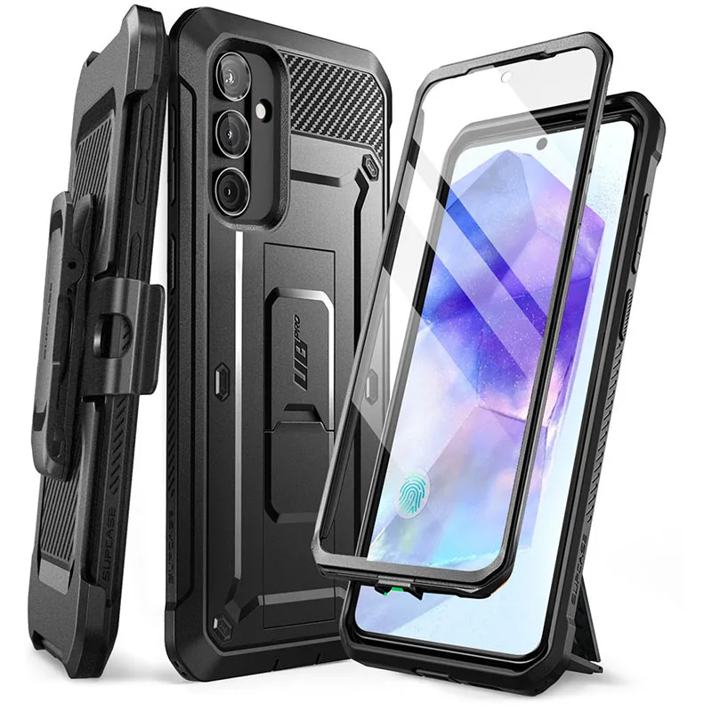 Чехол для Samsung Galaxy A55, задняя крышка, полная защита корпуса UB Pro, прочный Чехол со встроенной защитой экрана и подставкой
Чехол для Samsung Galaxy A55, задняя крышка, полная защита корпуса UB Pro, прочный Чехол со встроенной защитой экрана и подставкой