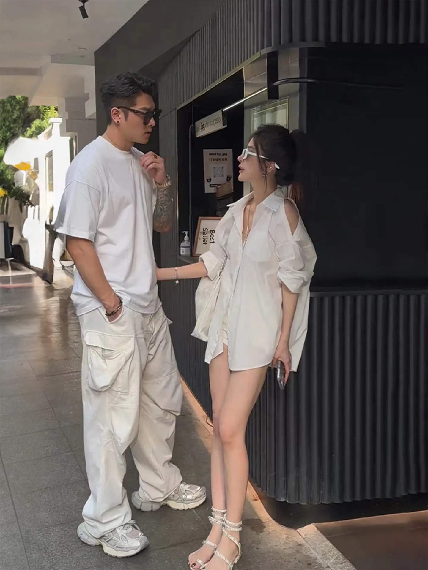 White Mid-Length Loose oulder Bared irt Women's Spring Autumn 2026 New Long Sve Collar Design Sensation Small Aud...
White Mid-Length Loose oulder Bared irt Women's Spring Autumn 2026 New Long Sve Collar Design Sensation Small Aud...