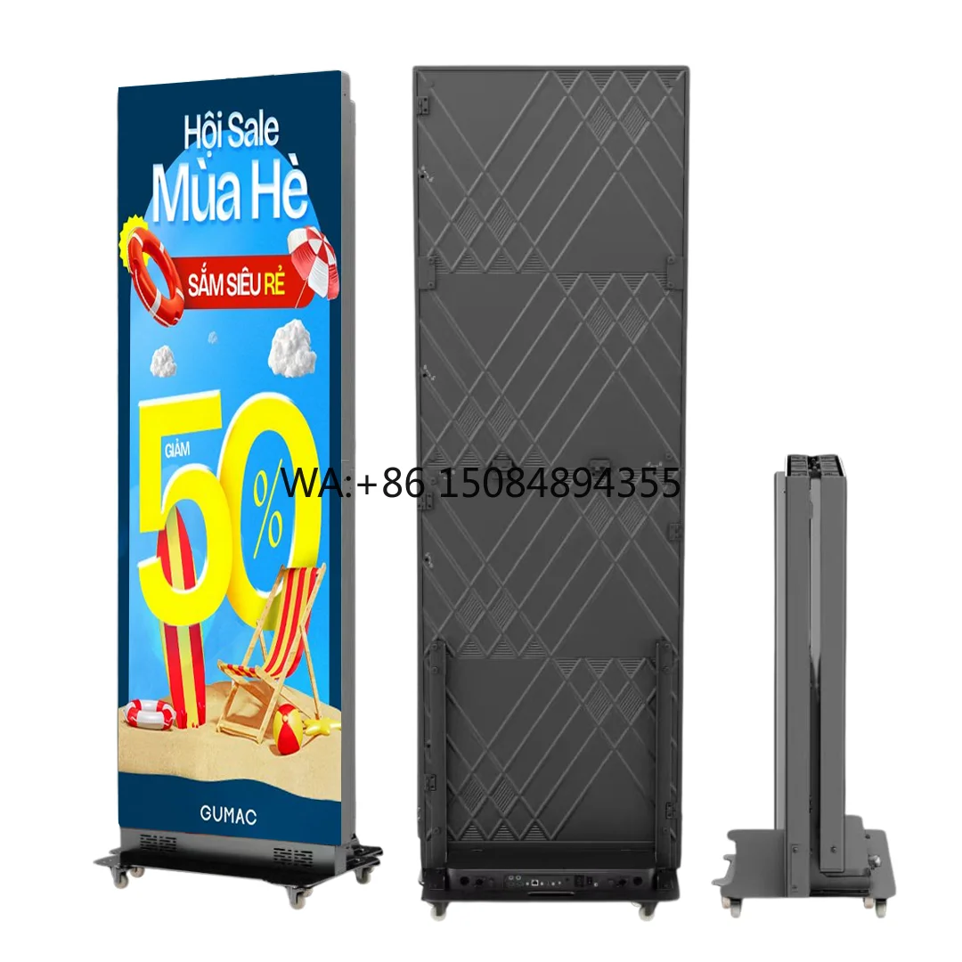 Ultra Slim Full Color LED Poster Monitor with High Brightness and Indoor/Outdoor Use for Modern Business Spaces
Ultra Slim Full Color LED Poster Monitor with High Brightness and Indoor/Outdoor Use for Modern Business Spaces