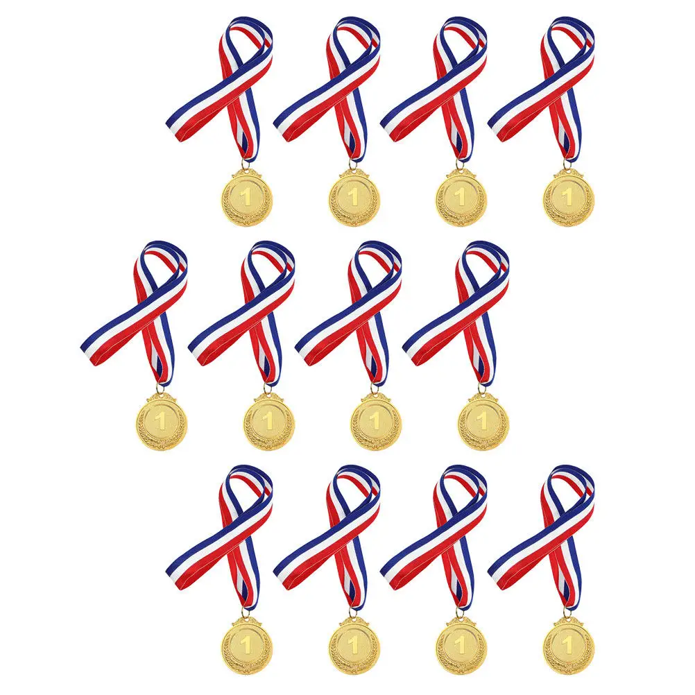 12Pcs Premium Zinc Alloy Number Medals for Awards School Sports Day Athletic Competitions Gold Finish Lightweight Comfortable
12Pcs Premium Zinc Alloy Number Medals for Awards School Sports Day Athletic Competitions Gold Finish Lightweight Comfortable