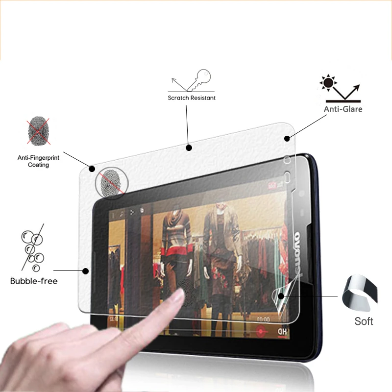 Premium Anti-Glare Matte Protective Film For Lenovo A7-50 A3500 7.0" tablet Anti-Scratches Screen Protector films + clean cloth
Premium Anti-Glare Matte Protective Film For Lenovo A7-50 A3500 7.0" tablet Anti-Scratches Screen Protector films + clean cloth