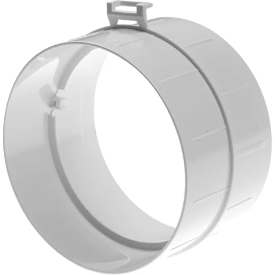 4" Inch - White - Male Fit Duct Pipe Connec - AB Platic - Hoe Dryer Vent Coupler - Flexible Or traight Duct Coupler - Ducting C
4" Inch - White - Male Fit Duct Pipe Connec - AB Platic - Hoe Dryer Vent Coupler - Flexible Or traight Duct Coupler - Ducting C