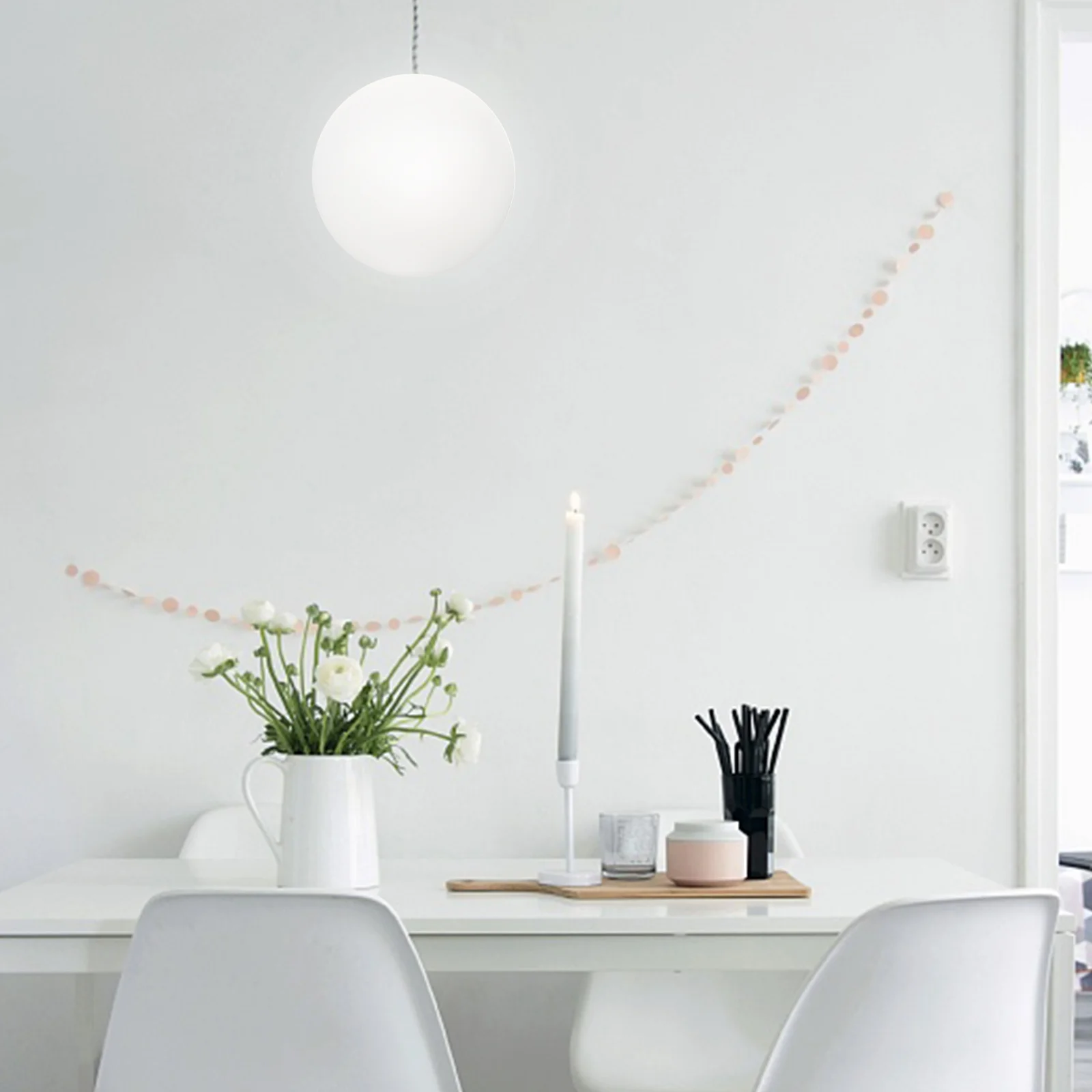 Ball Lampshade 100Mm Modern Ceiling Hanging Lamp Shade G9 Socket Replacement Lampshade for Living Room Lamp Shade
Ball Lampshade 100Mm Modern Ceiling Hanging Lamp Shade G9 Socket Replacement Lampshade for Living Room Lamp Shade