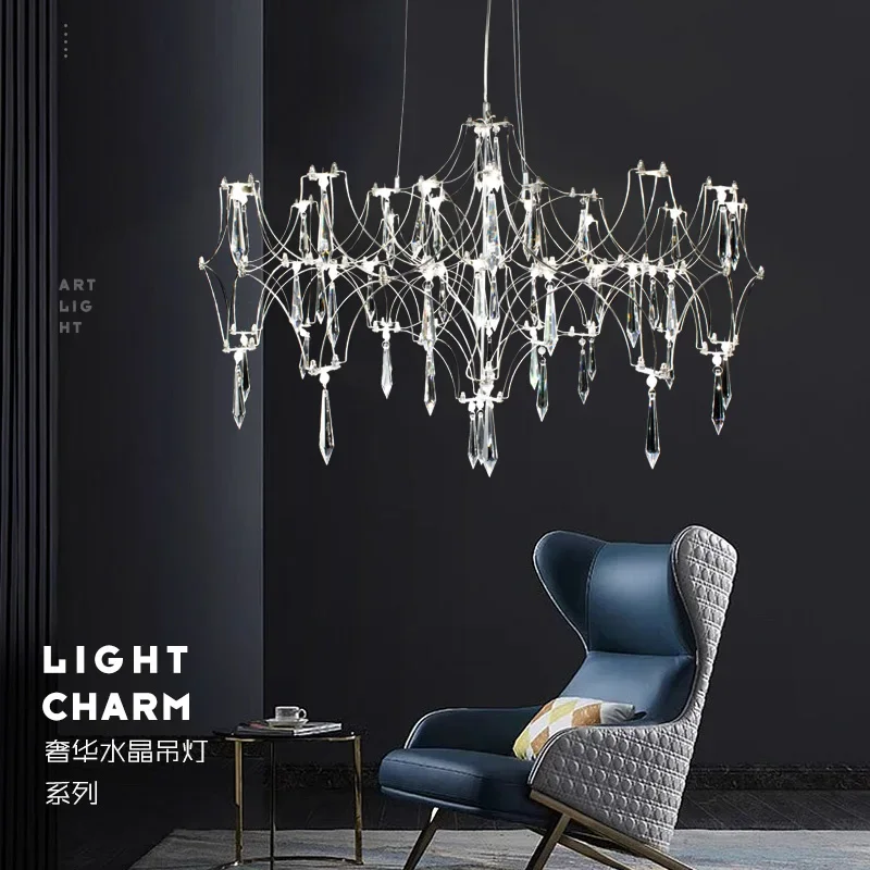 Italian Light Luxury Living Room Dining Room Firefly Chandelier Villa Designer Gypsy Lamps
Italian Light Luxury Living Room Dining Room Firefly Chandelier Villa Designer Gypsy Lamps