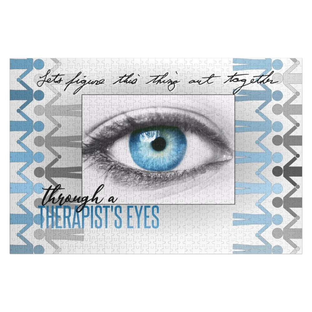 Through a Therapist's Eyes Logo Jigsaw Puzzle Customs With Photo Toys For Children Custom Photo Personalize Puzzle
Through a Therapist's Eyes Logo Jigsaw Puzzle Customs With Photo Toys For Children Custom Photo Personalize Puzzle