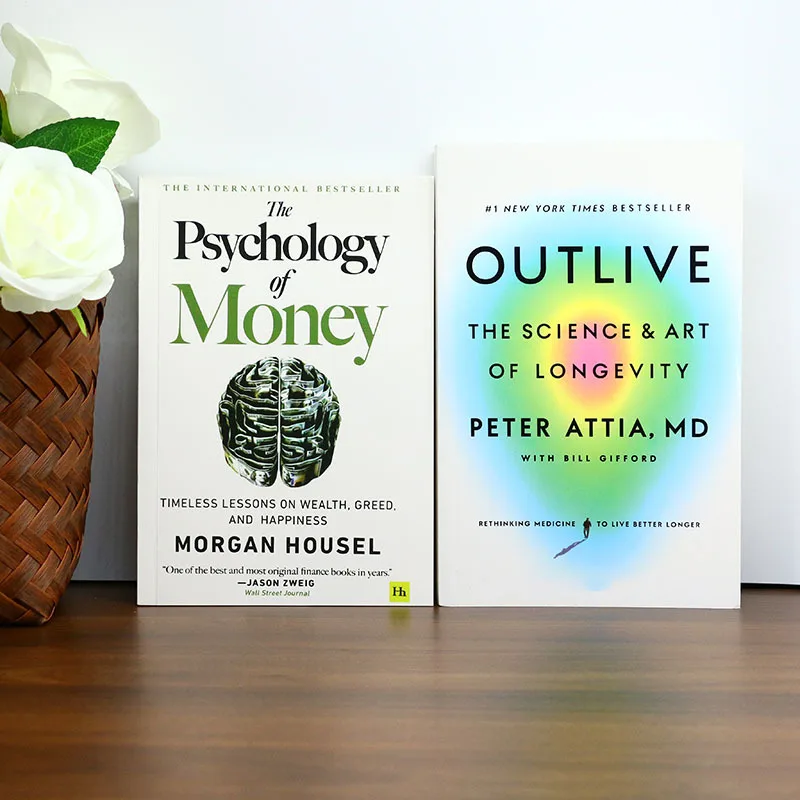 《The Psychology of Money》+《Outlive》Habit and Wealth Life Set Suitable for office workers and readers seeking a fulfilling life
《The Psychology of Money》+《Outlive》Habit and Wealth Life Set Suitable for office workers and readers seeking a fulfilling life