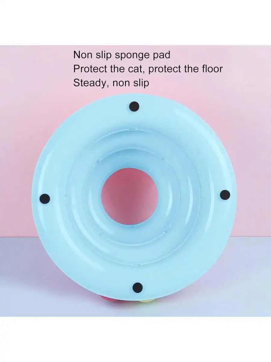 4-Level Cat Ball Tower Toy Interactive Puzzle Track With Rolling Balls For Hunting Chasing Exercise
4-Level Cat Ball Tower Toy Interactive Puzzle Track With Rolling Balls For Hunting Chasing Exercise