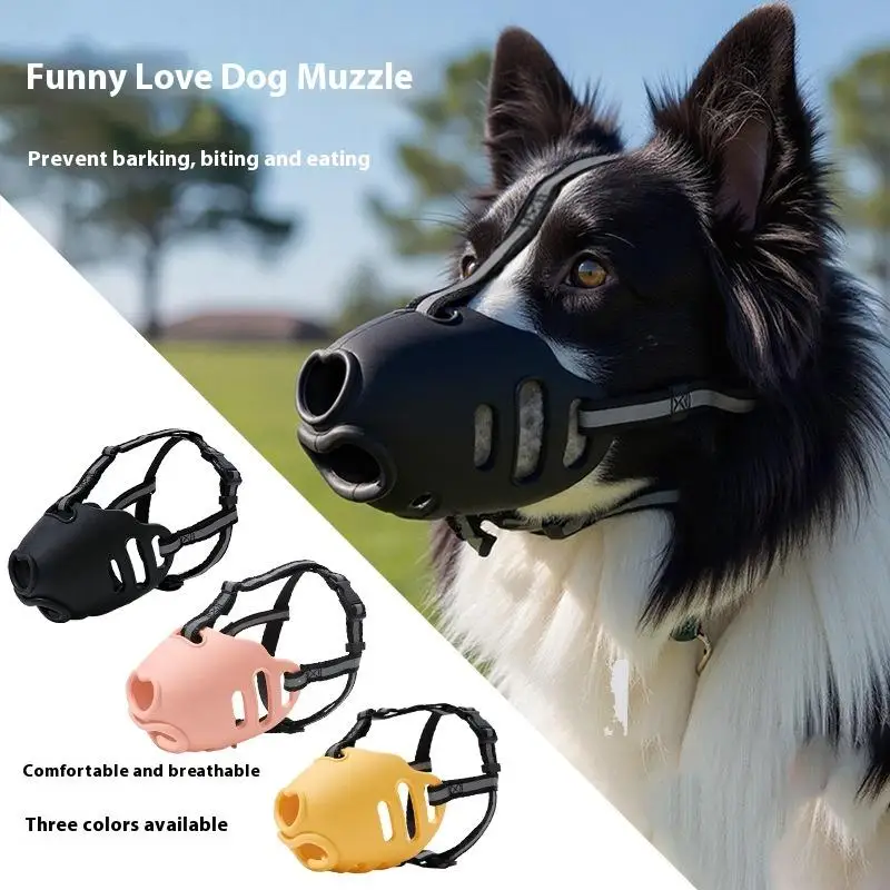 Fun Love Pet Breathable Adjustable Muzzle Guard Against Biting And Barking Medium And Large Dog Mask Anti-barking Muzzle For Pet
Fun Love Pet Breathable Adjustable Muzzle Guard Against Biting And Barking Medium And Large Dog Mask Anti-barking Muzzle For Pet