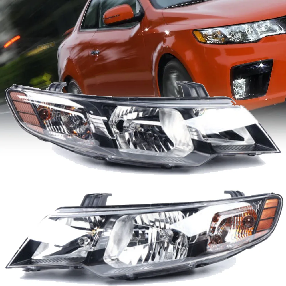 Halogen Headlights Assembly For 2010-2013 Kia Forte/Forte Koup LX EX Passenger Driver Side Headlamps Left+Right Side Headlights
Halogen Headlights Assembly For 2010-2013 Kia Forte/Forte Koup LX EX Passenger Driver Side Headlamps Left+Right Side Headlights