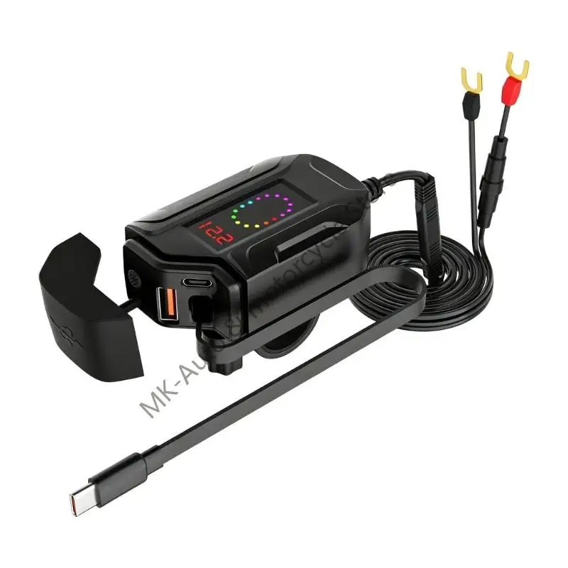 USB-адаптер для зарядки мотоцикла идеально подходит для длительных поездок и приключений на свежем воздухе
USB-адаптер для зарядки мотоцикла идеально подходит для длительных поездок и приключений на свежем воздухе