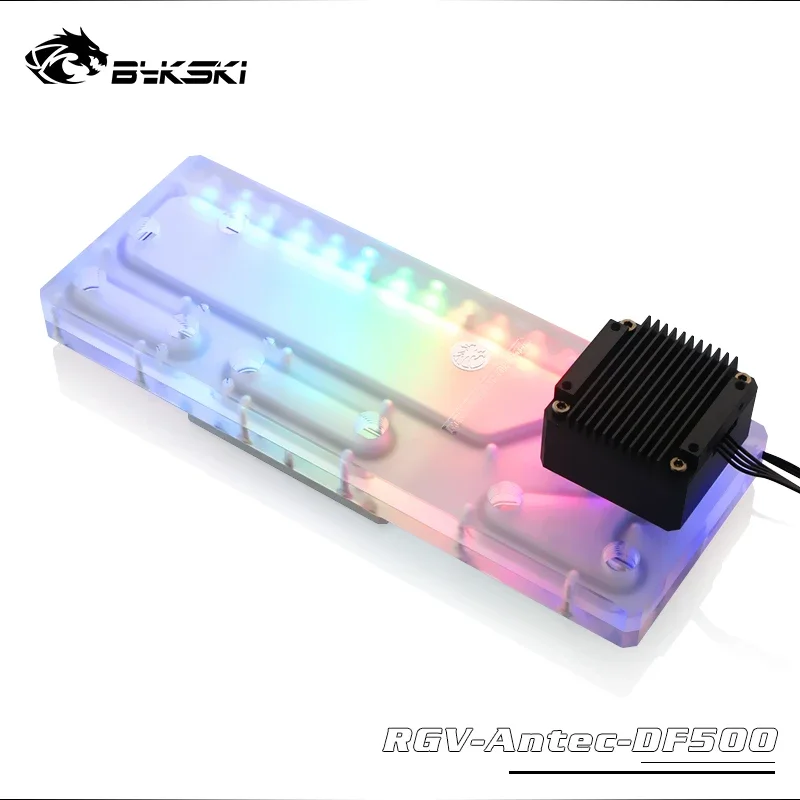 Размерная пластина Bykski для корпуса Antec DF500, акриловый резервуарный насос RGB для водяного охлаждения ПК, 12 В/5 В RGB SYNC, RGV-Antec-DF500-P
Размерная пластина Bykski для корпуса Antec DF500, акриловый резервуарный насос RGB для водяного охлаждения ПК, 12 В/5 В RGB SYNC, RGV-Antec-DF500-P