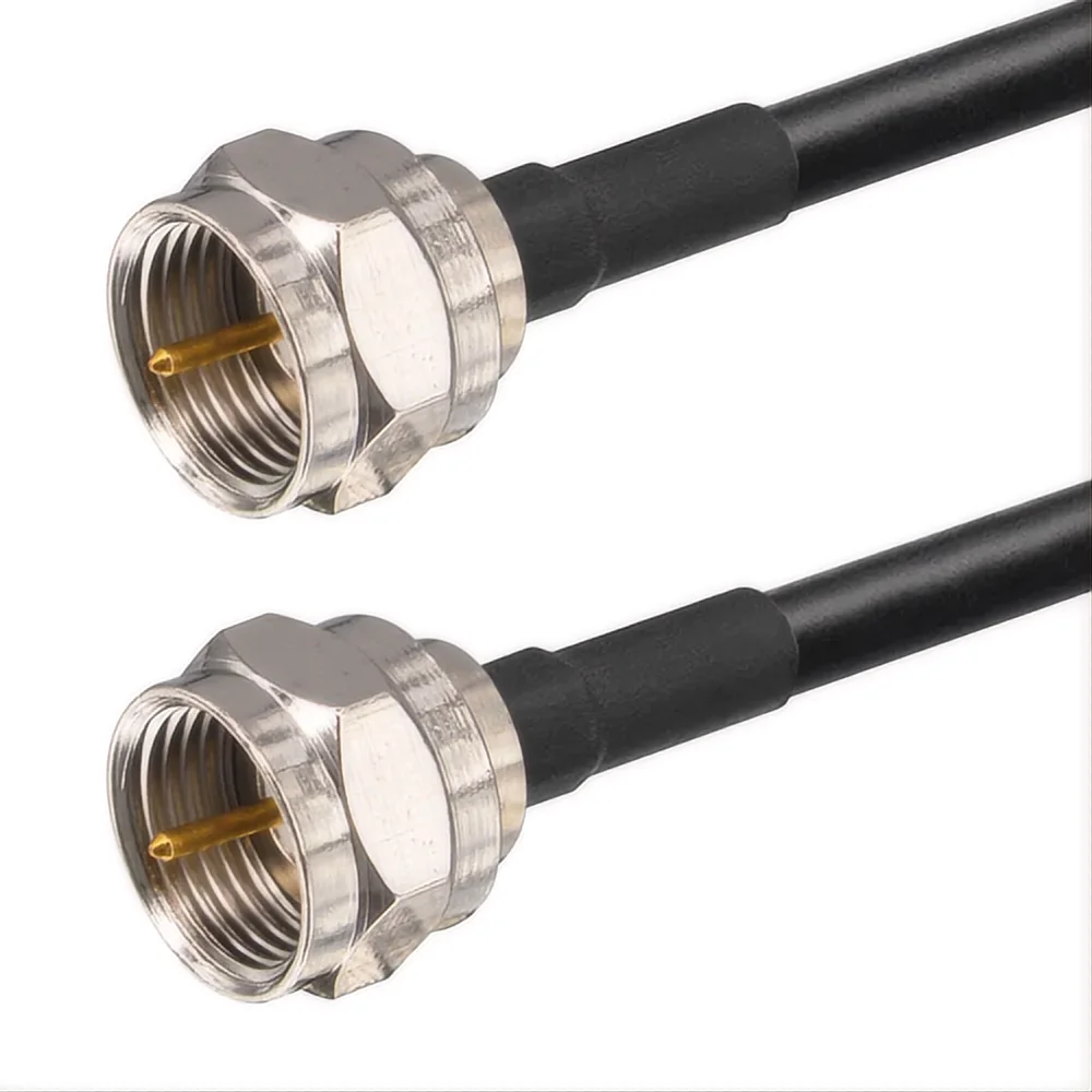 F TV Type RG58 PIgtail 50 Ohm Cable RF Coaxial Extension Cable RF Tail Fiber Jumper Male to Male Female Jack Antenna Adapter
F TV Type RG58 PIgtail 50 Ohm Cable RF Coaxial Extension Cable RF Tail Fiber Jumper Male to Male Female Jack Antenna Adapter