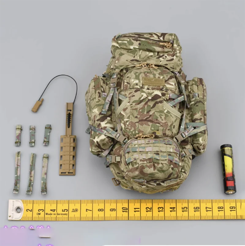 1/6 Scale ES26068 British Army Backpack Shoulder Bag Models for 12''Figures Bodies Scene Accessories DIY
1/6 Scale ES26068 British Army Backpack Shoulder Bag Models for 12''Figures Bodies Scene Accessories DIY