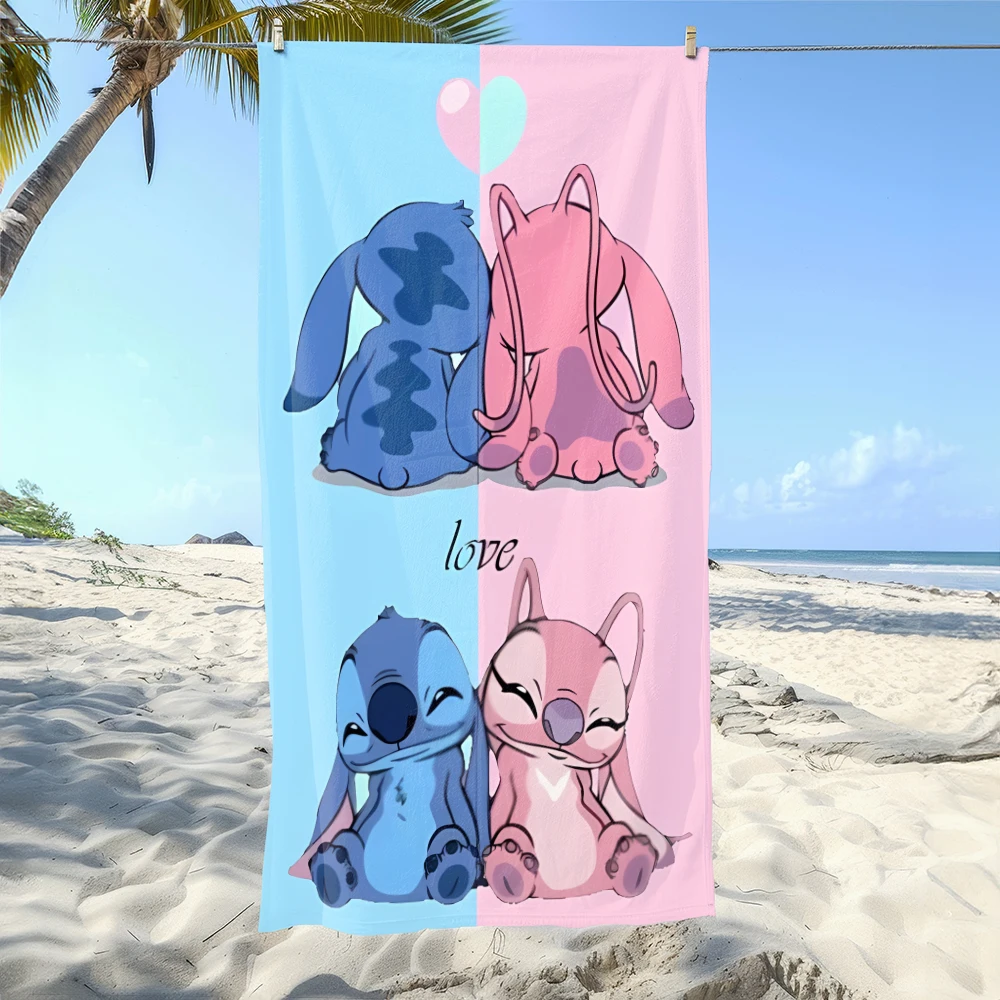 Stitch and Angel Love Themed Beach Towel: Cozy and Adorable for Your Beach Days! Suitable for towels,bath towels
Stitch and Angel Love Themed Beach Towel: Cozy and Adorable for Your Beach Days! Suitable for towels,bath towels
