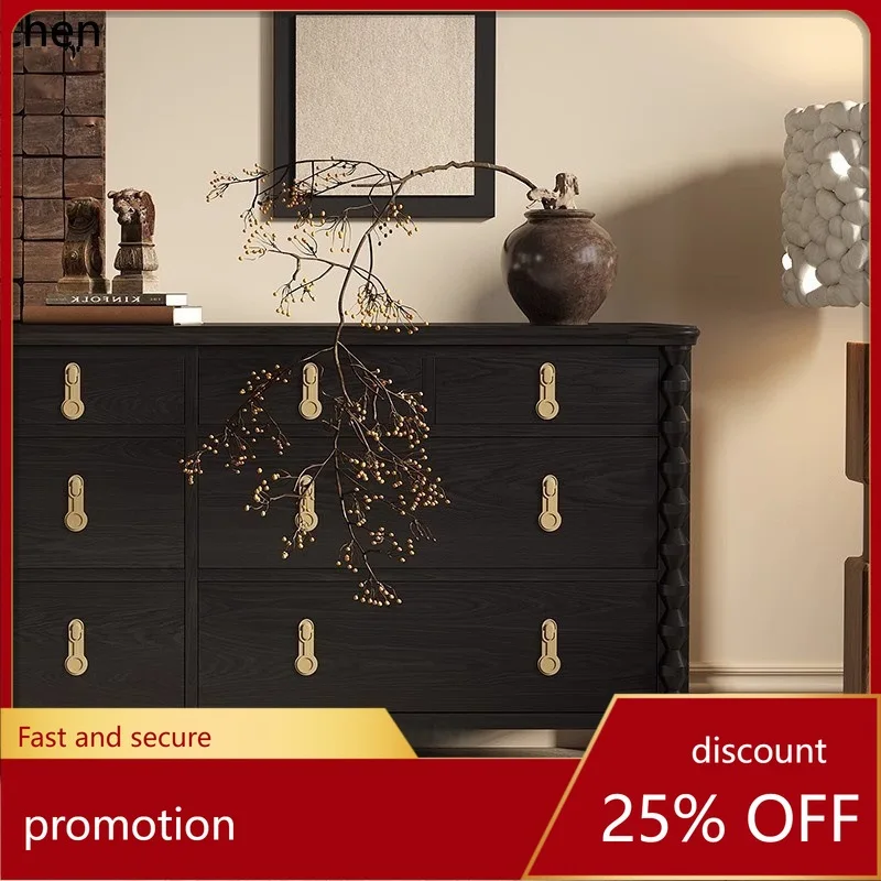 HXL Solid Wood Chest of Drawers Living Room Decorative Entrance Cabinet TV Storage Side Cabinet
HXL Solid Wood Chest of Drawers Living Room Decorative Entrance Cabinet TV Storage Side Cabinet