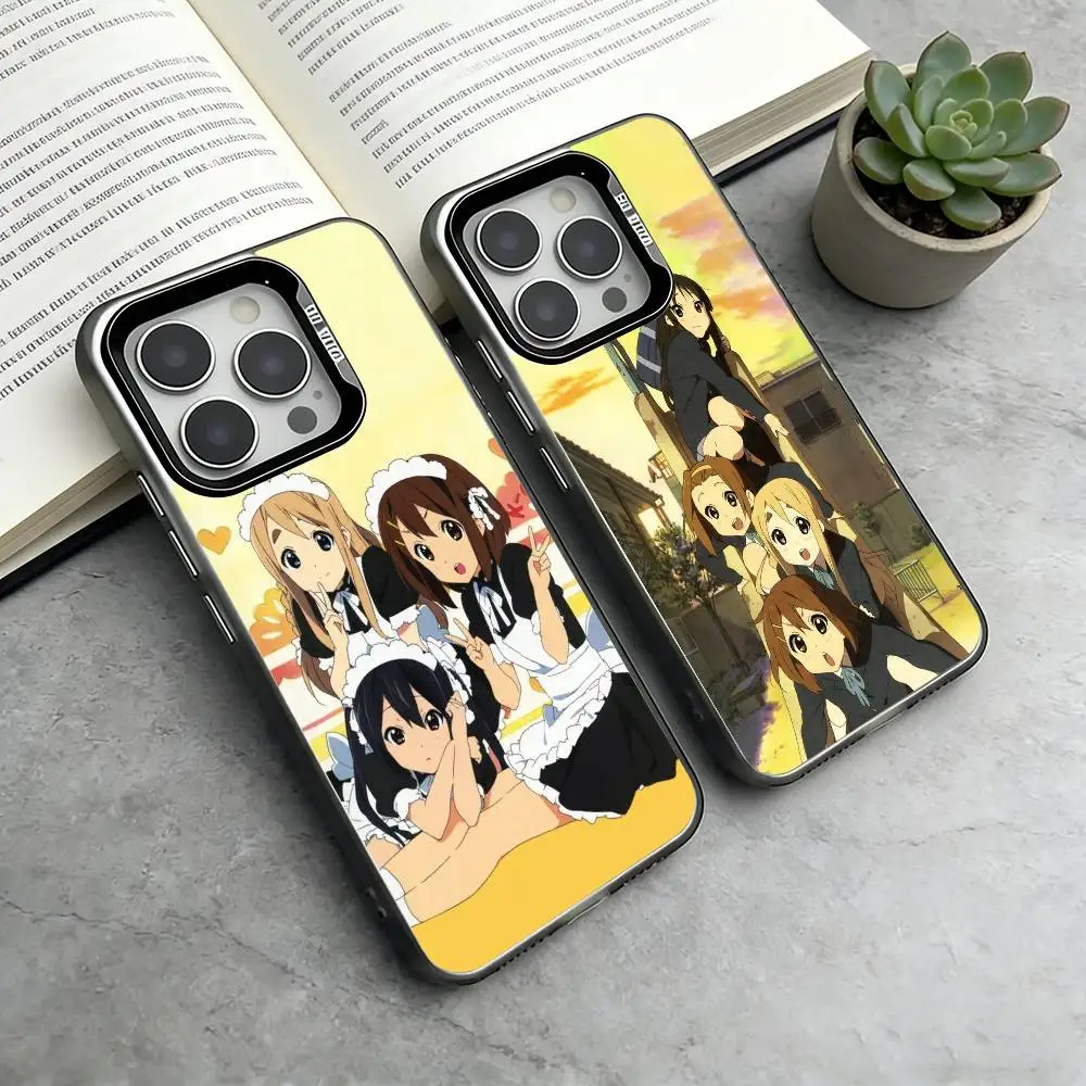 K-K-On! Phone Case For iPhone 17,16,15,14,13,12,11 Plus,Pro Max,XS,Colorful Silver Phone case Funda Cover
K-K-On! Phone Case For iPhone 17,16,15,14,13,12,11 Plus,Pro Max,XS,Colorful Silver Phone case Funda Cover