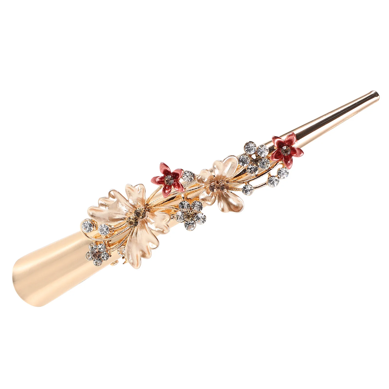 Floral Duckbill Clip Large Metal Claw For Thick Long Hair Elegant Flower Barrettes Wedding Party Hair Accessories
Floral Duckbill Clip Large Metal Claw For Thick Long Hair Elegant Flower Barrettes Wedding Party Hair Accessories