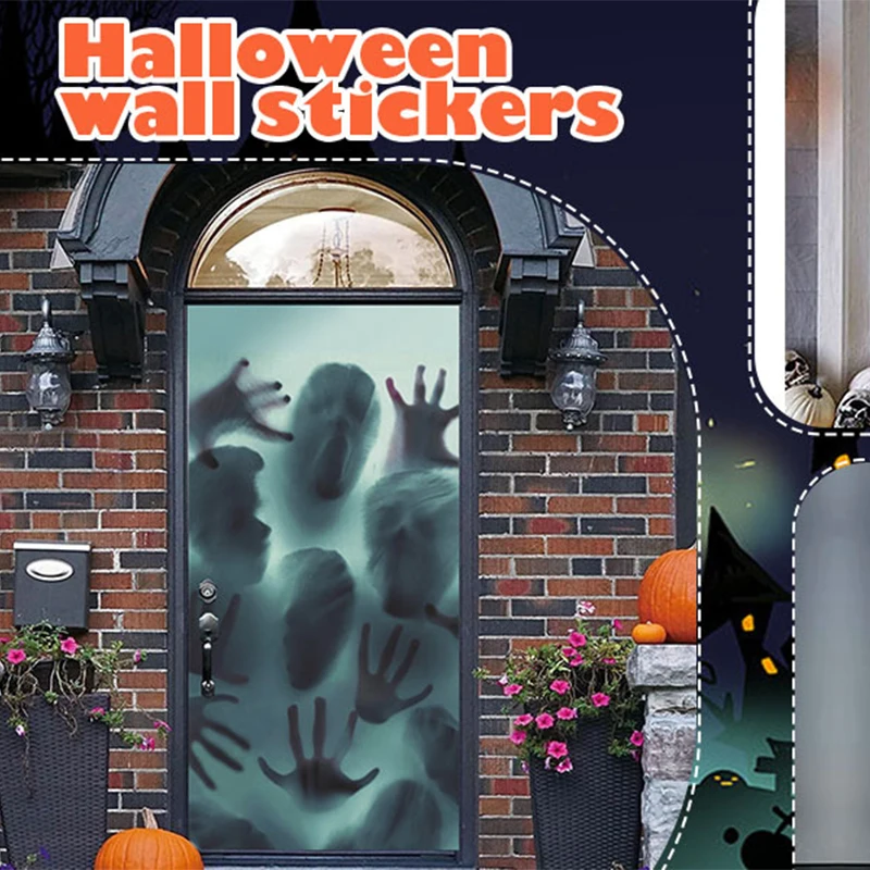 Halloween Terror Window Sticker Party Ghost House Blood Hand Printed Horror Props Party Decor PVC Self Adhesive Wall Stickers
Halloween Terror Window Sticker Party Ghost House Blood Hand Printed Horror Props Party Decor PVC Self Adhesive Wall Stickers