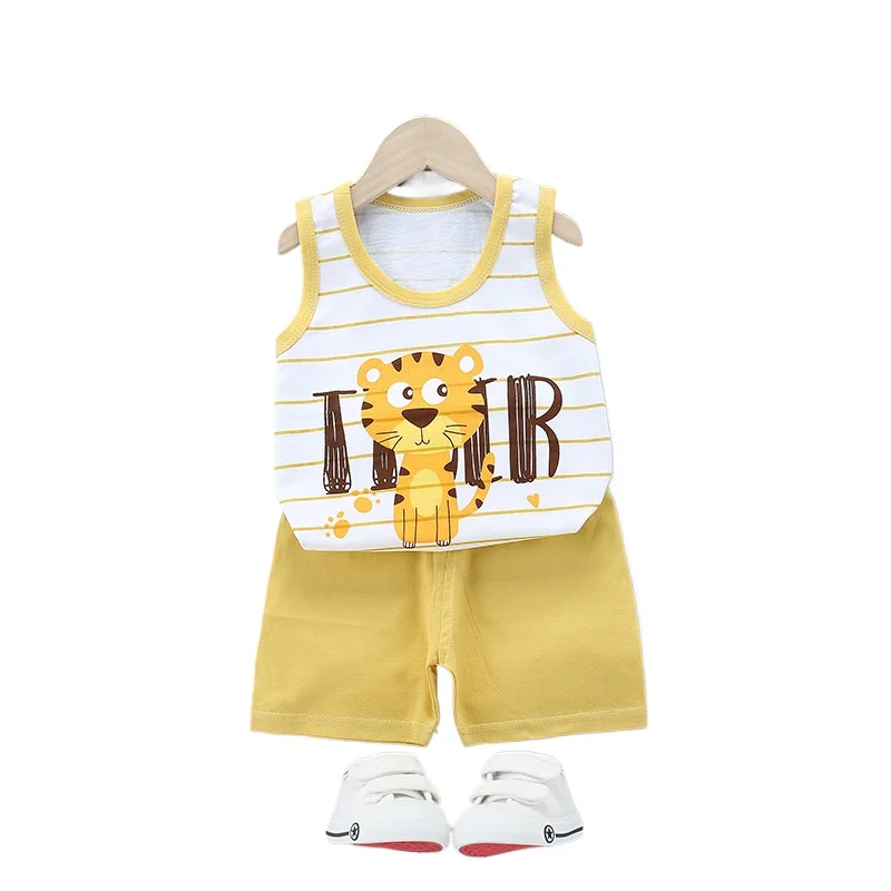 Baby Boy Clothes Casual Tracksuit Pure Cotton Clothing Summer Clothes for Babies T-shirts + Pants for Kids Sports Outfit
Baby Boy Clothes Casual Tracksuit Pure Cotton Clothing Summer Clothes for Babies T-shirts + Pants for Kids Sports Outfit