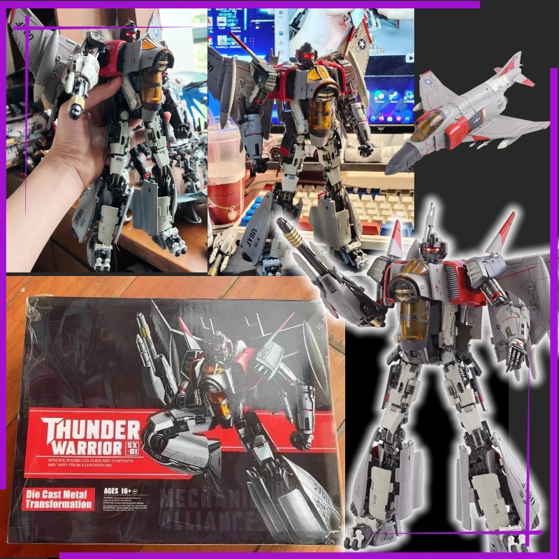 【В наличии】Игрушечная модель SX-01 Lightning Extravaganza Wasp Series DXL Scale Thunder Warrior Multi-Form
【В наличии】Игрушечная модель SX-01 Lightning Extravaganza Wasp Series DXL Scale Thunder Warrior Multi-Form