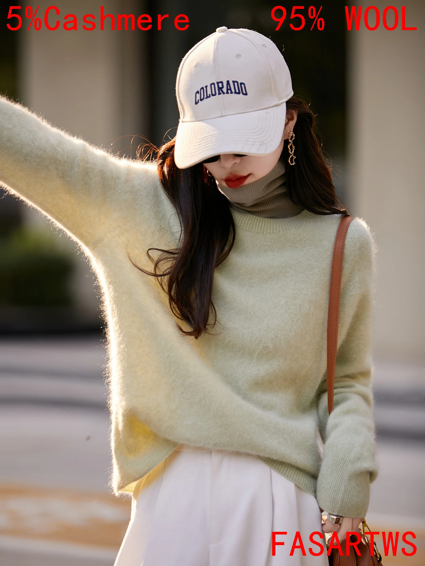 2025New Chic Cashmere Sweater O-Neck Knitted Long Sleeve Wool Pullover Fluffing High-end Women's Autumn Winter Tops Fashion Soft
2025New Chic Cashmere Sweater O-Neck Knitted Long Sleeve Wool Pullover Fluffing High-end Women's Autumn Winter Tops Fashion Soft