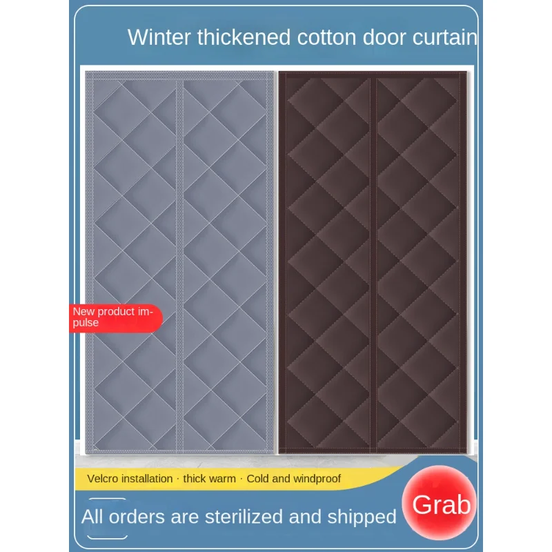 Winter Windproof Cotton Door Curtain for Household Warmth and Cold Resistance Magnetic Hook and Loop Type Easy To Install
Winter Windproof Cotton Door Curtain for Household Warmth and Cold Resistance Magnetic Hook and Loop Type Easy To Install