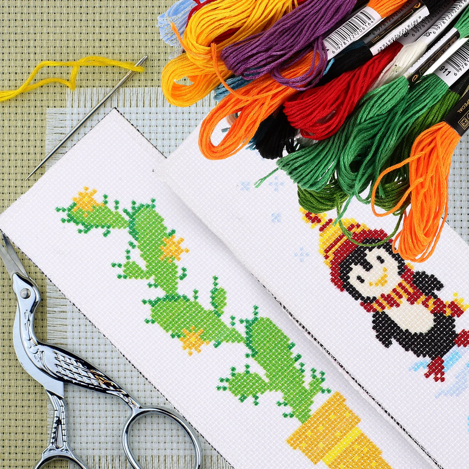 3 Sets Embroidery Bookmarks Material Kit Diy Sewing Craft Kit For Kids Adults Clear Polyester Bright Colors Durable Exquisite
3 Sets Embroidery Bookmarks Material Kit Diy Sewing Craft Kit For Kids Adults Clear Polyester Bright Colors Durable Exquisite